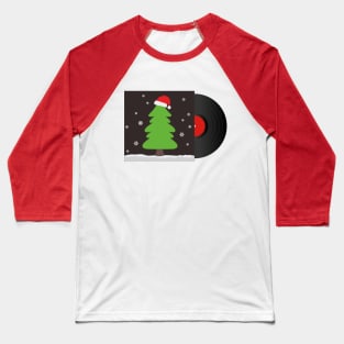 Xmas Music Vinyl | Christmas Tree Ornaments Baseball T-Shirt